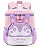 ARCADE TOYS Tutu Love Bunny Cute Bucket Backpack For Kids - Colour may vary- Height 11 Inch