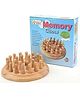 ARCADE TOYS Wooden Memory Match Stick Chess for Kids - Multicolour