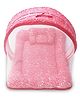 Kradyl Kroft Bassinet Style Mosquito Net Bedding for Infants- Peaches & Cream