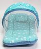 Kradyl Kroft Bassinet Style Mosquito Net Bedding for Infants- Turquoise Star