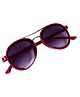 Kid-O-World Solid Aviator Sunglasses - Red