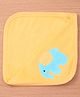 Child World Terry Knit Hand and Face Towel with Elephant Embroidery L 48 x B 43 cm - Gold
