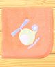 Child World Terry Knit Towel & Wrappers With Helicopter Embroidery L 85 x B 55 cm - Peach