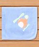 Child World 100% Cotton Terry Knit Towel & Wrappers With Helicopter Embroidery L 84 x B 55 cm - Light Blue