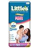 Little's Comfy Premium Baby Diaper Pants  Cotton Soft with Wetness Indicator  New Born - 90 Pieces