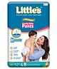 Little's Comfy Premium Baby Diaper Pants  Cotton Soft with Wetness Indicator Double Extra Large - 48 Pieces