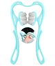 COZY VIBES Neck Massager, Trigger Point Roller Massager for Pain Relief deep Tissue Handheld Shoulder Massager Tool with 6 Balls Massage Point Suitable for Legs Waist Neck and Shoulder Relaxer - Pack of 1 - Color May Vary