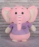 Dukiekooky Super Cute & Adorable Pink Elephant Soft Toy- Height 40 cm