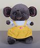 Dukiekooky Super Cute & Adorable Black Elephant Soft Toy- Height 30 cm