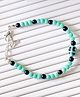Bobbles & Scallops Halloween Theme Skull & Beads Embellished Bracelet - Light Blue
