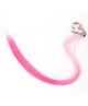 Pihoo Unicorn With Long Tail Embellished Hair Clip - Pink