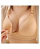 Bembika Wirefree Cotton Maternity Nursing & Feeding Bra - Beige
