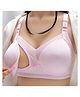 Bembika Wirefree Full Cover Lace Detailed Maternity Nursing Bra - Light Purple