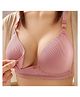 Bembika Wirefree Cotton Maternity Nursing & Feeding Bra - Purple
