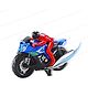 Bunie Realistic Motorcycle Toy with Bike Rider  Pack of 1 Random Color