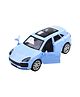 Bunie Realistic Small Size Die Cast Metal Car Toy for Kids  Blue