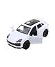 Bunie Realistic Small Size Die Cast Metal Car Toy for Kids  White