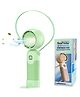 Bunie Adjustable & Foldable Handheld Portable Fan  Pack of 1 Green