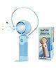 Bunie Adjustable & Foldable Handheld Portable Fan  Pack of 1 Blue