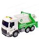 Bunie Pull Back Vehicles City Truck Toy with Sound and Light Effects - Multicolor