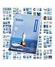 Bunie Paper Decorative Stickers Book Set - 20 Sheets/240+Pcs Blue