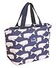 Bunie Multipurpose Insulated Travel Lunch Bag/Hand Bag for Men & Women  Navy Blue