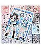 Bunie Cartoon Theme Decorative Stickers Book - 400 Stickers Blue