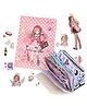 Bunie Cartoon Theme Decorative Stickers Book - 400 Pcs Stickers Pink