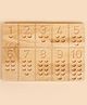 Bombay Toy Company | Wooden Number Reversible Board
