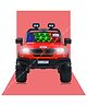 Srecap Kids Rechargeable Battery Operated Jeep for Kids - Red