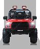 Srecap Pobo Battery Operated Jeep for Kids Ride on Toy Kids - Red