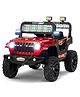 SRECAP Rechargeable Battery Operated Jeep for Kids - Red