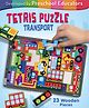 Intelliskills Wooden Tetris Puzzle - Transport (Vehicles) for Kids | 23 Pieces | Brain Teaser Toy | Montessori Learning | Educational Jigsaw Puzzle | BIS Certified | Educator Recommended | For Gifting