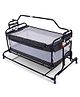 Mothertouch Deluxe Compact Cradle Dot Print - Navy & White