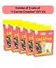 JoGenii I Can Be Creative -  Mini DIY Kit | Ages 3-12 | Return Gift, Travel Friendly (Pack of 5) -Multicolor