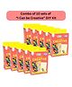JoGenii I Can Be Creative -  Mini DIY Kit | Ages 3-12 | Return Gift, Travel Friendly (Pack of 10) -Multicolor