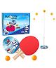 ADKD Panda Theme Table Tennis Rebound Trainer Toys with Rackets and Balls Base Training Practice Set for Kids - Multicolor