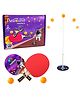 ADKD Astronaut Theme Table Tennis Rebound Trainer Toys with Rackets and Balls Base Training Practice Set for Kids - Multicolor