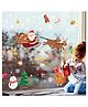 Jaamso Royals Marry Christmas Theme Decorative Self Adhesive Decor Wall Sticker