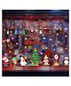 Jaamso Royals Christmas Santa Claus Christmas Tree Snowman Decor Wall Sticker