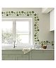 Jaamso Royals Green Plant Leaves Vine Peel and Stick Self Adhesive Wall Sticker