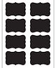 Jaamso Royals Premium Quality Chalkboard - Easily Personalized Label Sticker 8 pcs