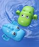 Play Nation Swimming Crocodile & Hippo Bath Toy - Green & Blue