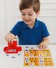 Fab N Funky Word Matching & Learning Game  78 Pieces | Fun Educational Puzzle | Safe & Non-Toxic | Enhances Vocabulary & Memory | Gift for 3+ Years | BIS Certified