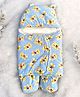 SAFE N CUTE baby  wearable baby swaddle blanket super soft  printed velvet swaddler for Infants &Toddler's