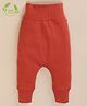 Cot & Candy Organic Cotton Solid Leggings - Berry Red