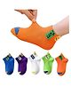 MOMISY Pair of 5 Ankle Socks - Multicolor