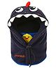 Little Surprise Box Dinosaur Designed Winter Cap - Navy Blue