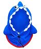 Little Surprise Box Shark Detailed Winter Cap - Royal Blue