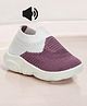 Lil Lollipop Colour Blocked Slip On Musical Shoes - Purple